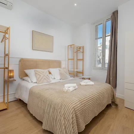 아파트 Chic Forville, 5 Min Palais & Port 칸느